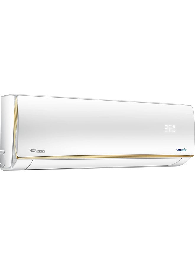 SUPER GENERAL Split Air Conditioner 12100 BTU With Inverter Auto Clean Gold Fin With Cool Only Function KSGS123i White  - Image 2