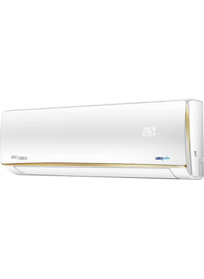 SUPER GENERAL Split Air Conditioner 12100 BTU With Inverter Auto Clean Gold Fin With Cool Only Function KSGS123i White  - Image 3