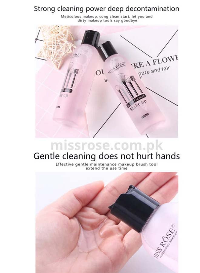 مس روز منظف الفرشاة واسفنجة المكياج متعدد الألوان - Image 5