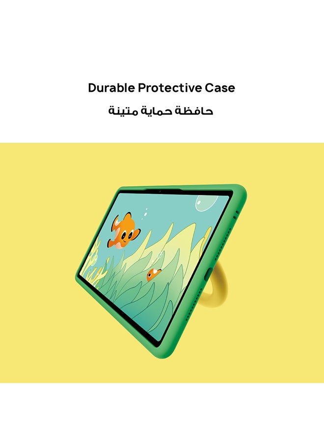 هواوي - جهاز Matepad SE مقاس 11 بوصة، إصدار باللون الرمادي السديم للأطفال، وذاكرة الوصول العشوائي (RAM) سعة 4 جيجابايت، وذاكرة الوصول العشوائي (RAM) بسعة 128 جيجابايت، وواي فاي - إصدار الشرق الأوسط مع صندوق الوارد - Image 1