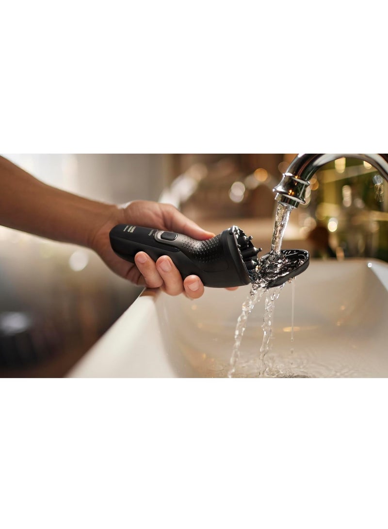 Philips - Norelco Shaver 2400, Rechargeable Cordless Electric Shaver With Pop-Up Trimmer, X3001/90 - Image 1