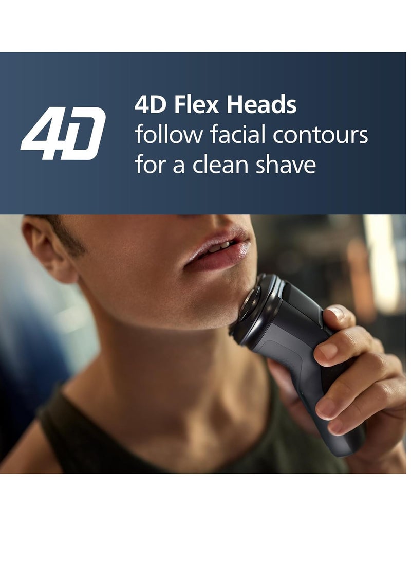 Philips - Norelco Shaver 2400, Rechargeable Cordless Electric Shaver With Pop-Up Trimmer, X3001/90 - Image 1