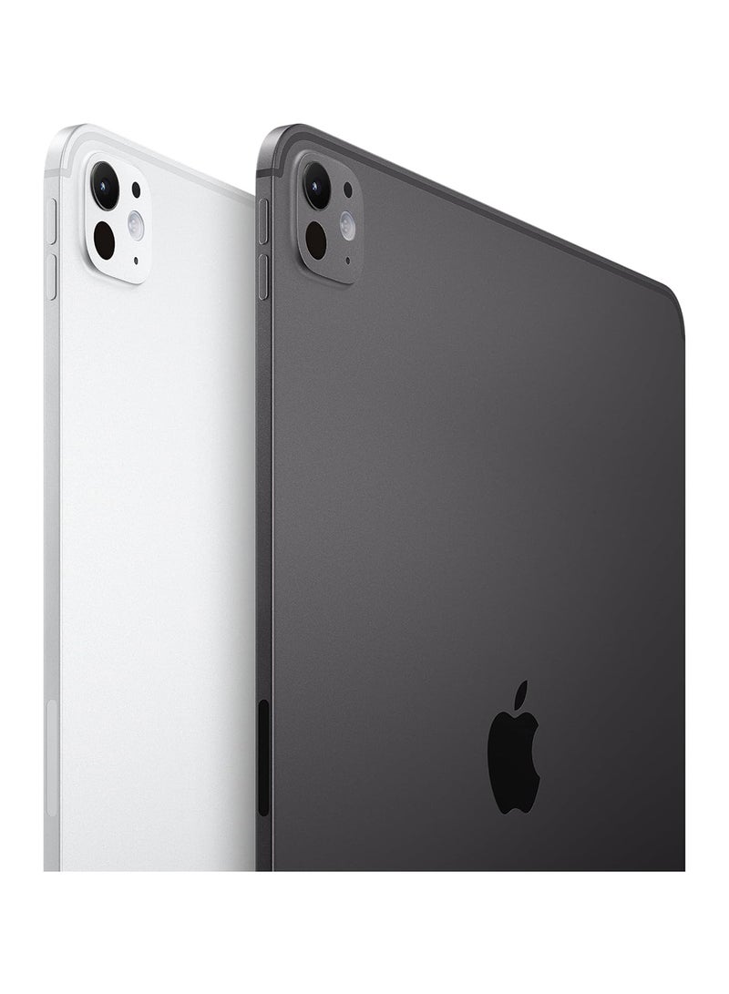 Apple - iPad Pro - 2024 (7th Generation) M4 13-Inch, 512GB, 5G, Space Black With Standard Glass - Middle East Version - Image 1