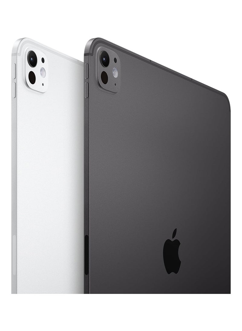 Apple - iPad Pro - 2024 ( 5th Generation) M4 11-Inch, 256GB, 5G, Space Black With Standard Glass - Middle East Version - Image 1