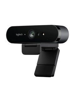 Logitech Brio 4K Ultra Hd Webcam Digital Zoom 5x with Right Light 3 with HDR Black  - Image 2