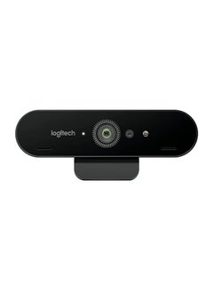 Logitech Brio 4K Ultra Hd Webcam Digital Zoom 5x with Right Light 3 with HDR Black  - Image 3