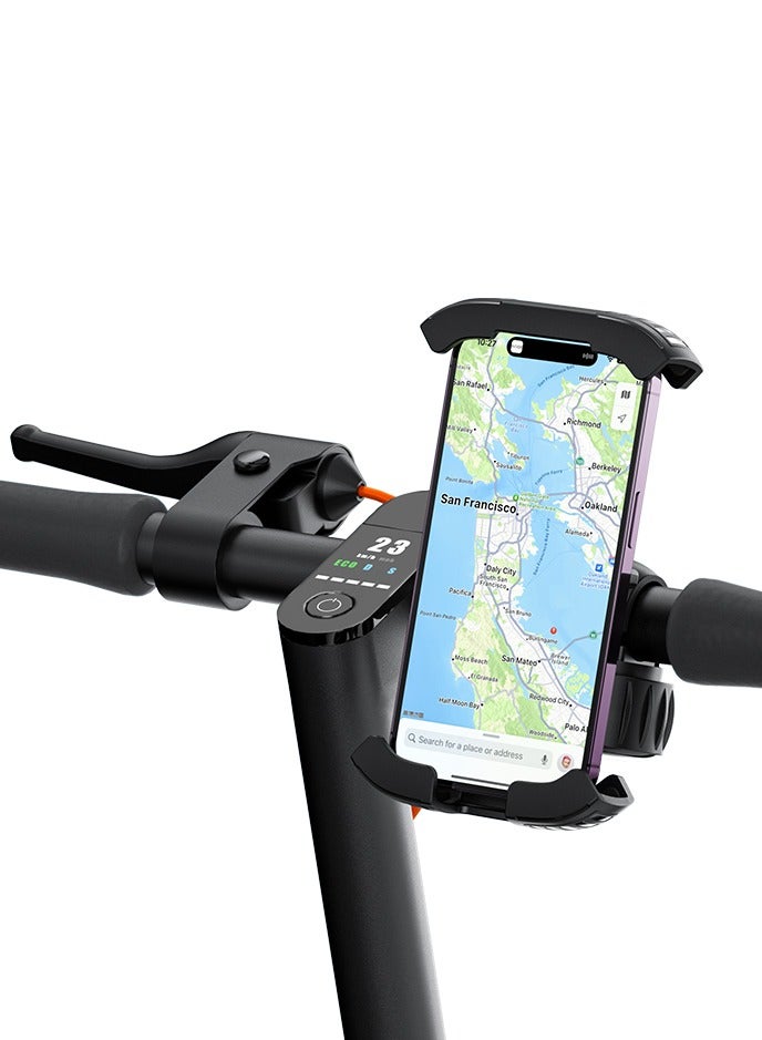 Baseus QuickGo Series Bike Phone Mount Cluster Black - Image 2