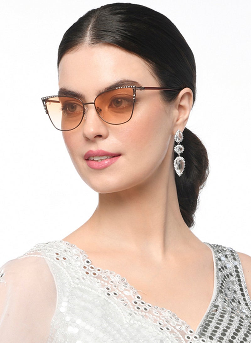VINCENT CHASE Women's Polarized Cat Eye Sunglasses VC S16468  - Image 4