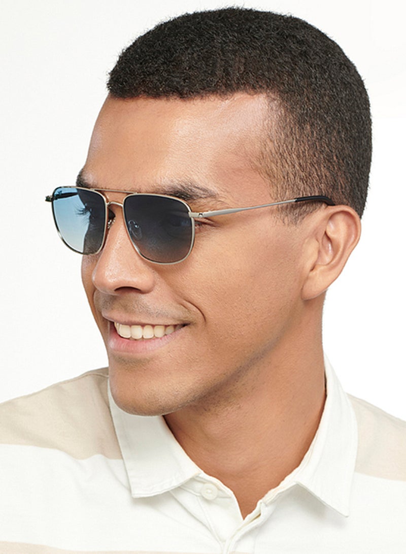 VINCENT CHASE Unisex Polarized Rectangular Sunglasses VC S13116  - Image 3