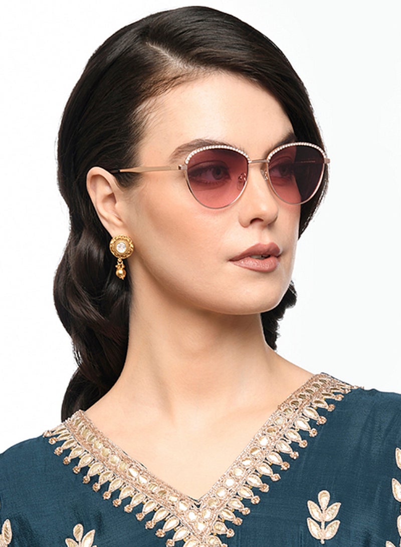 فينسينت تشيس نظارات شمسية قططية مستقطبة VC S16464 - Image 4