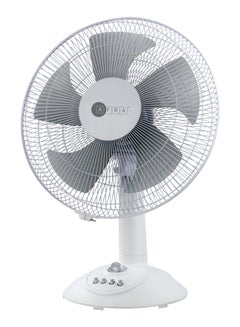 Table Fan, 12 Inch, 60w, 1200 RPM, With 3 Speed Controller 60 Minutes Timer, 1 Year Warranty AF-1260TFWT White - pnsku/N70070927V/45/_/1715236315/dac79429-ec59-4c70-8b8f-377d55b7a670