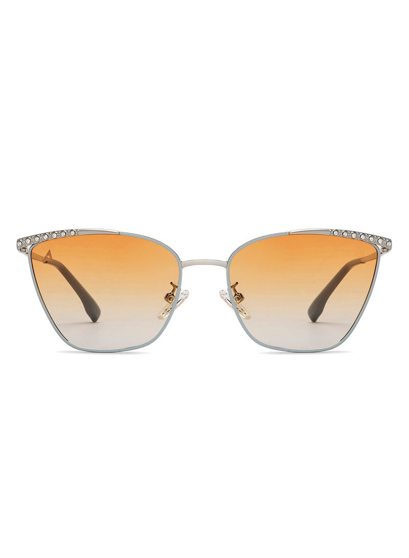 VINCENT CHASE Women's Women's Polarized Cat Eye Sunglasses - VC S16465 - Lens Size: 55 Mm  - Image 2