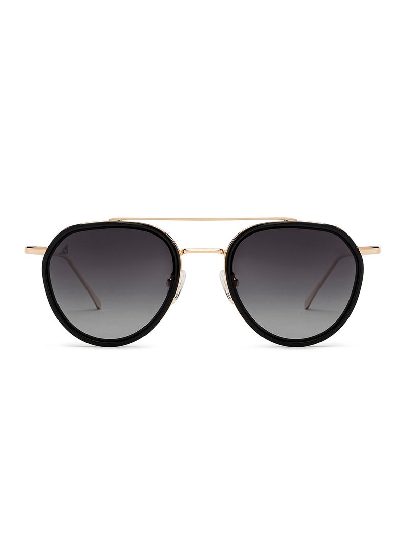 VINCENT CHASE Unisex Polarized Aviator Sunglasses - VC S15762 - Lens Size: 52 Mm  - Image 2
