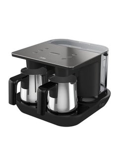 Beko Automatic Turkish Coffee Maker Dual Pot Steel Body 1.5 L 1200 W TKM-8961A-INX Inox  - Image 1