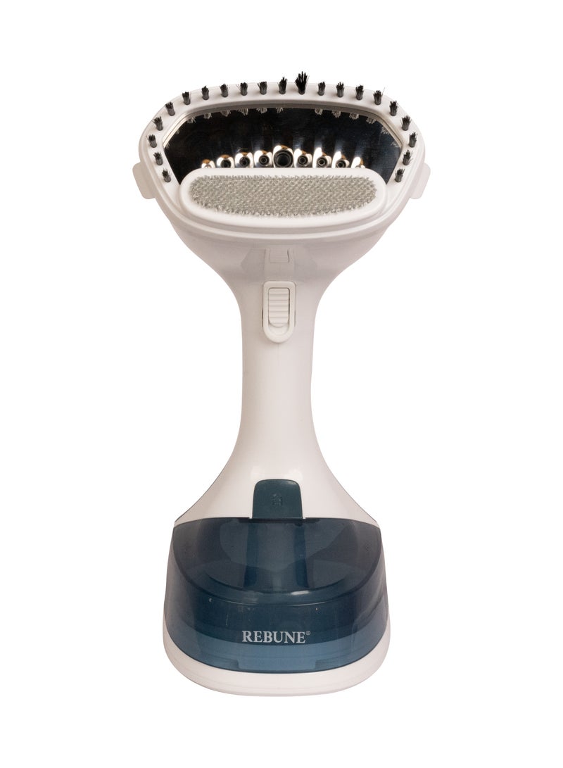 ريبون مكواة بخار يدوية مع فرشاة إزالة الوبر ووقت تسخين قصير 200 مل 1500 وات RE-3-059Grey Gray - Image 4