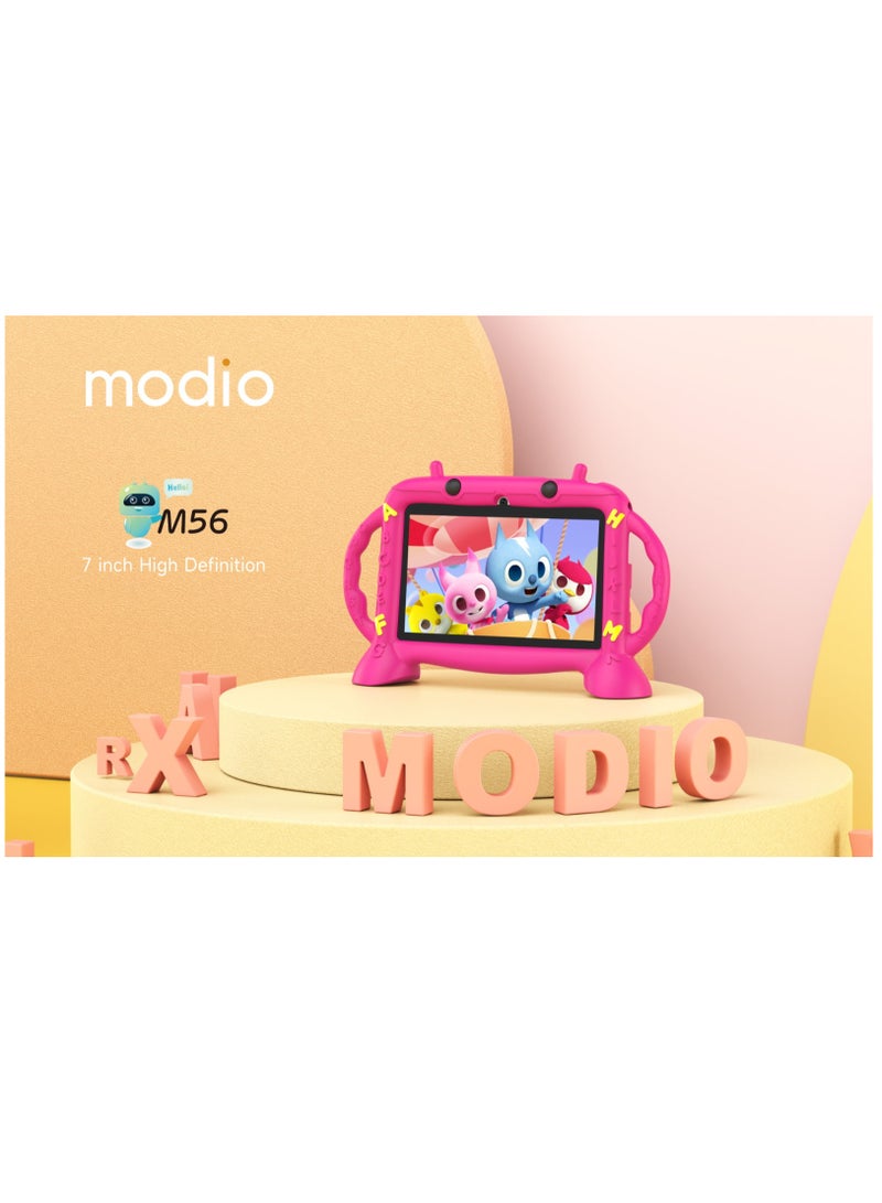 modio M56 7-Inch HD Display Dual SIM Pink 6GB RAM 128GB 5G – International Version - Image 3