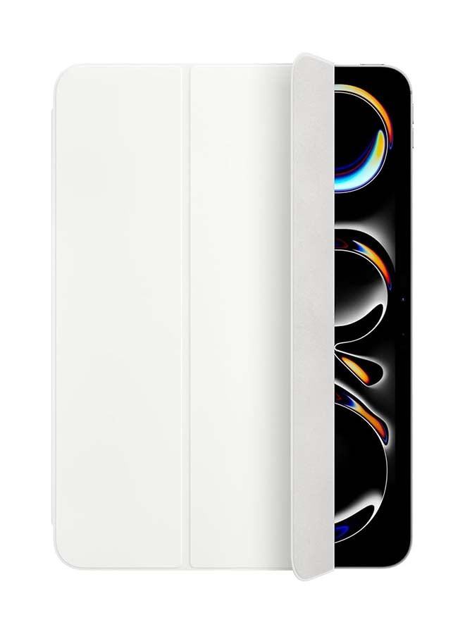 Apple - Smart Folio For iPad Pro 11-inch (M4) - White - Image 1