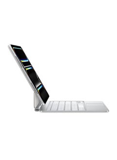 Apple Magic Keyboard For iPad 11‑Inch (M4) Arabic - White  - Image 2