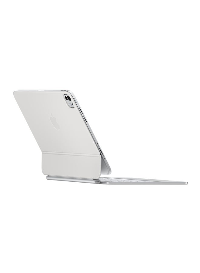 Apple Magic Keyboard For iPad Pro 11‑Inch (M4) US English - White  - Image 3
