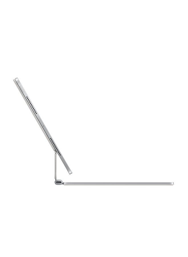 Apple - Magic Keyboard for iPad Pro 11‑inch (M4) - White - Image 1