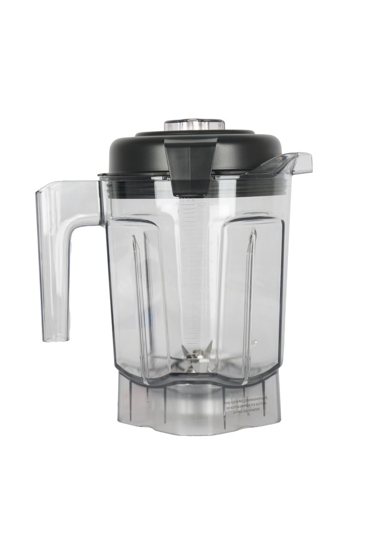 AFRA High-Speed Blender | 1600W | 2000ML Unbreakable Jar | 6 PCS SUS Blades | 100% Pure Copper Motor | Time Setting | ETL, CB, GS, CE Certified | 1-Year Warranty 2 L 1600 W AF-162PBBK black  - Image 3