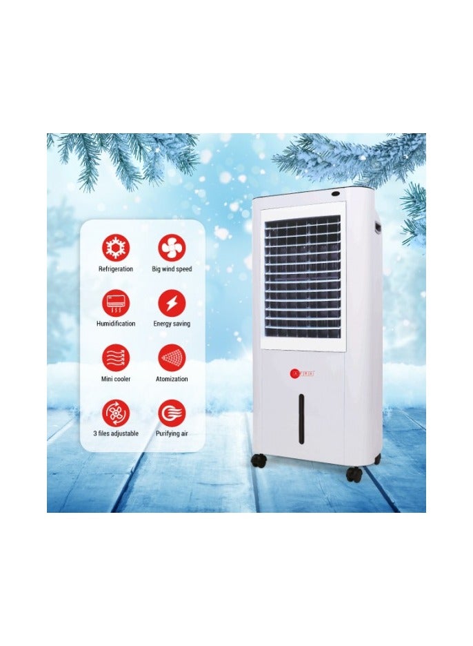 عفرا AFRA 5 in 1 Air Cooler 160W 12L Capacity Wide Area Cooling & Circulation Swing Setting Speed Settings GMARK ESMA ROHS and CB Certified 12 L 160 W AF-160COWT White - Image 2