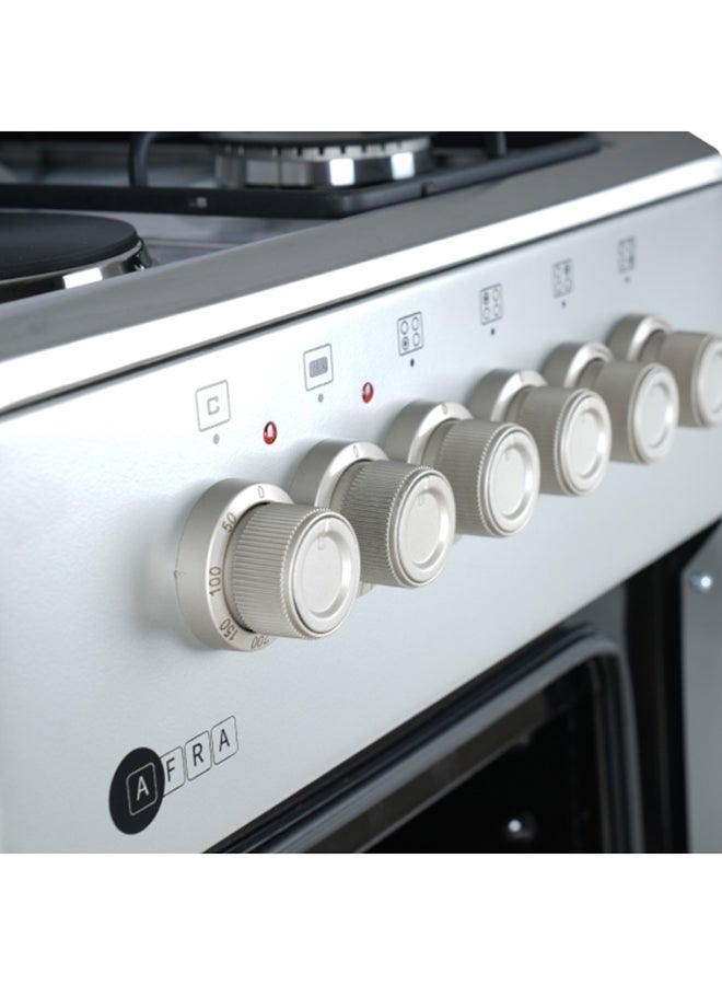 عفرا نطاق طهي ياباني قائم بذاته، 50 × 50، مواقد غاز وكهرباء، مدمجة، أرجل قابلة للتعديل، التحكم في درجة الحرارة - Image 4