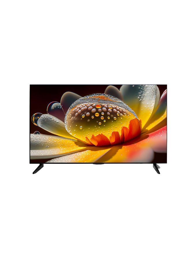 عفرا - تلفزيون ذكي 43 بوصة UHD 4K بدون إطار LED Android 11 HDMI USB VGA اتصال بالكمبيوتر ووحدة التحكم في الألعاب بث عبر الإنترنت Netflix Hulu YouTube Prime Video - Image 1