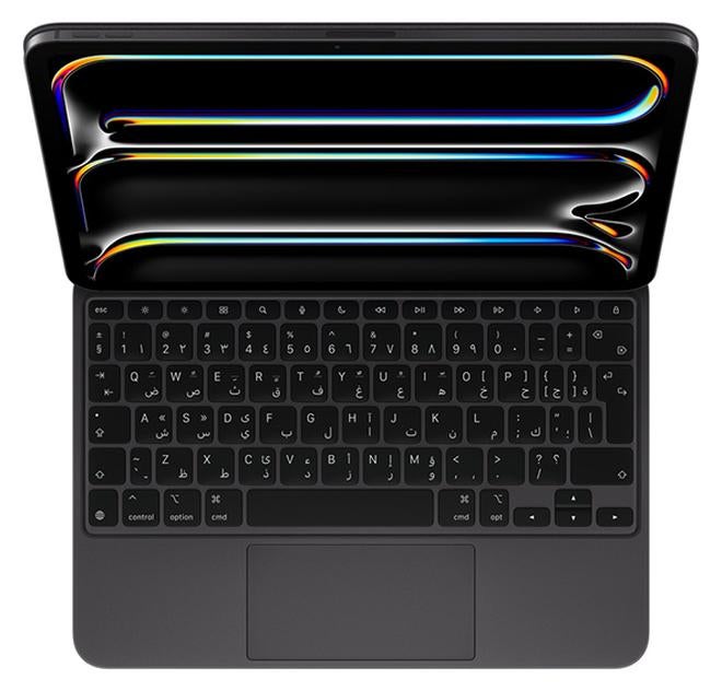 ابل  لوحة المفاتيح السحرية لجهاز آيباد 11 بوصة (M4) عربي - أسود - Image 1