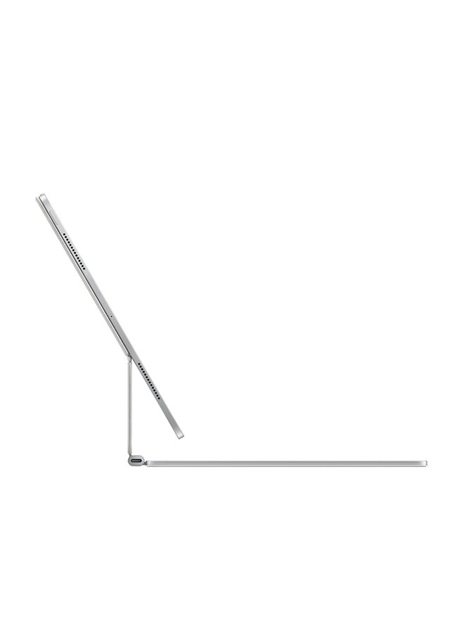 Apple iPad Magic Keyboard for iPad Pro 13-inch (M4), Great Typing Experience, Built-in Trackpad, Function Row, US English White - Image 5