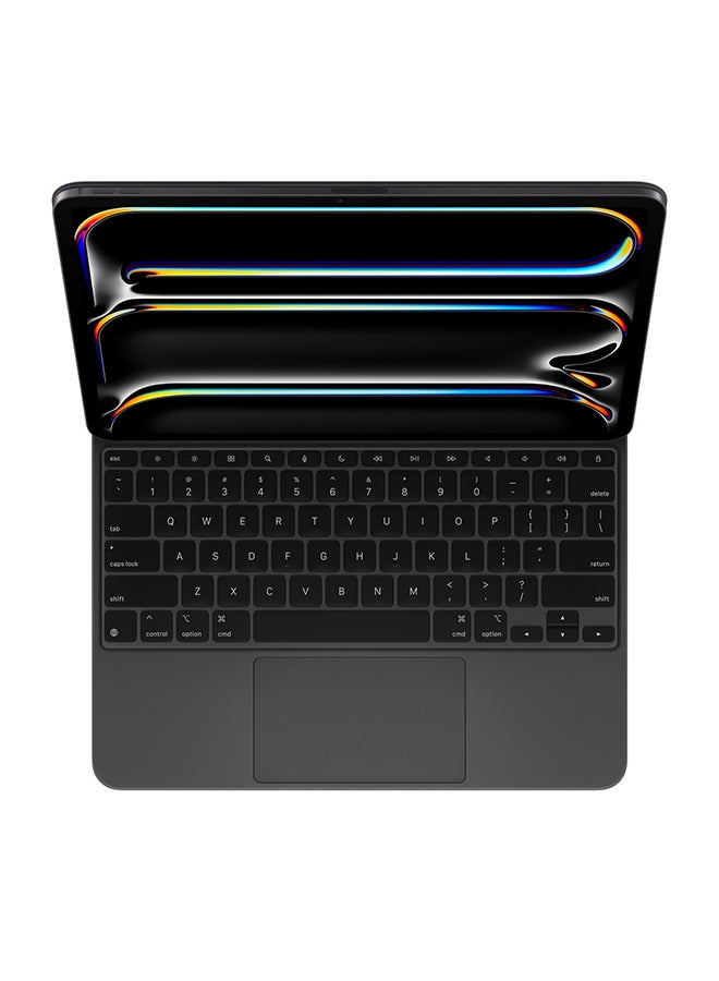Apple - Magic Keyboard For iPad Pro 13‑Inch (M4) US English - Black - Image 1