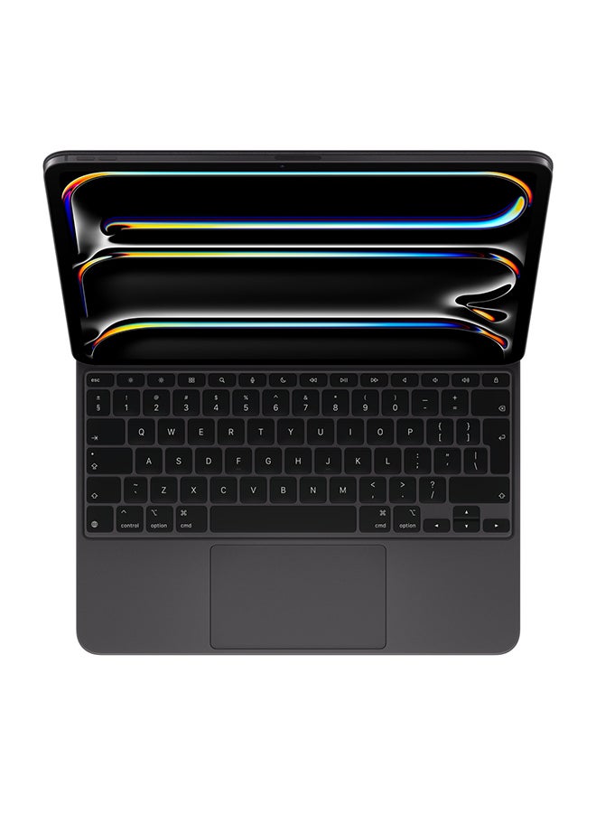 Apple iPad Magic Keyboard for iPad Pro 13-inch (M4), Great Typing Experience, Built-in Trackpad, Function Row, International English Black - Image 1