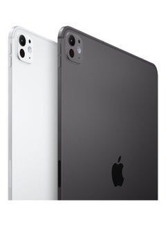Apple iPad Pro - 2024 ( 5th Generation) M4 11-Inch, 1TB, WiFi, Silver Nano-Texture Glass - Middle East Version  - Image 2
