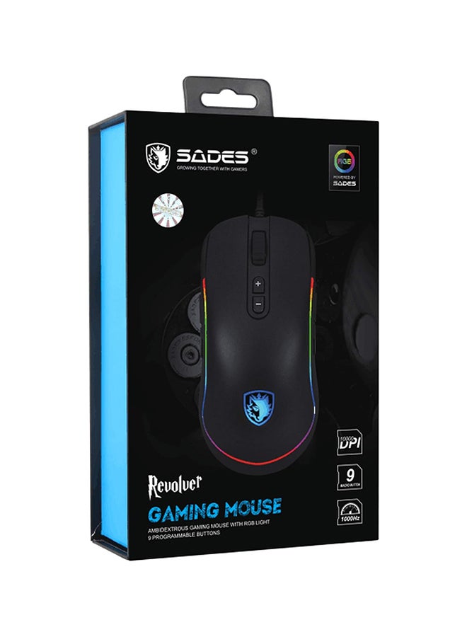 Sades Revolver Gaming Mouse - pnsku/N70071091V/45/_/1715797374/0a1b3a33-0c1d-4186-94f3-34a27e99ef5d