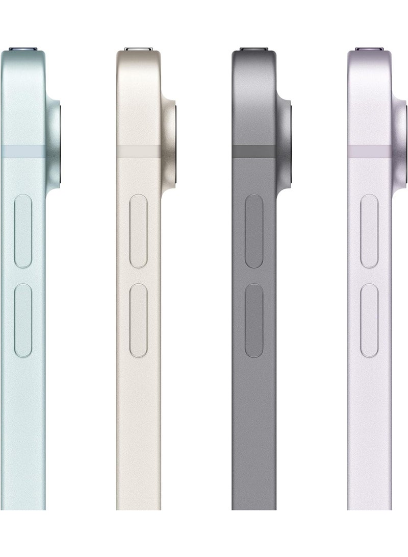 أبل - iPad Air 2024 (الجيل السادس) M2 مقاس 11 بوصة وسعة 256 جيجابايت وواي فاي رمادي - إصدار عالمي - Image 1