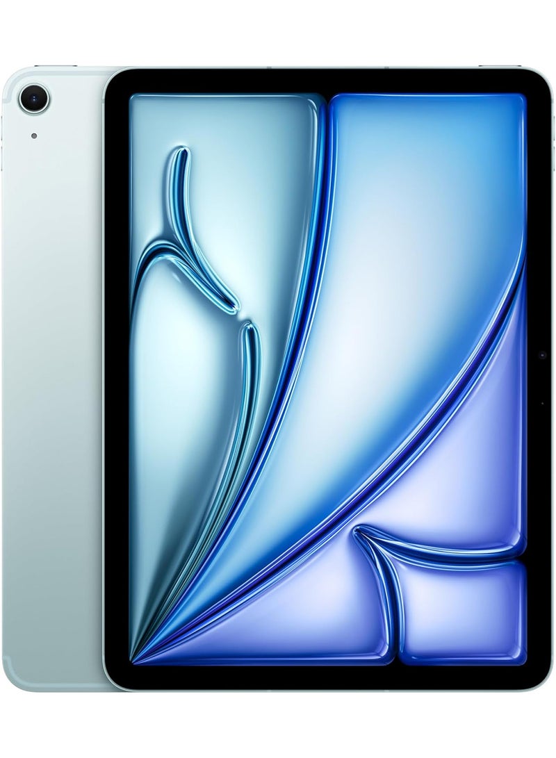 Apple - iPad Air 2024 (6th Generation) M2 11-Inch 256GB Blue Wi-Fi - International Version - Image 1