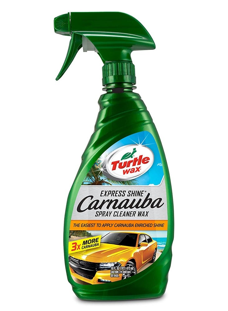 Turtle wax Express Shine Carnauba Spray Cleaner Wax 473ml - Image 1