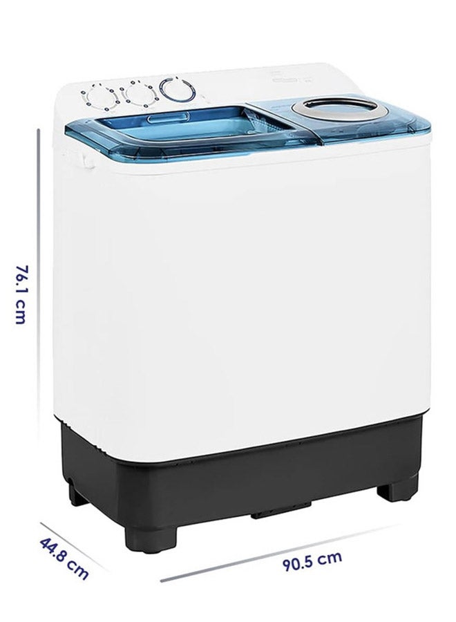 SUPER GENERAL Semi Automatic Washing Machine With Lint Filter 6 kg KSGW65 White  - Image 3