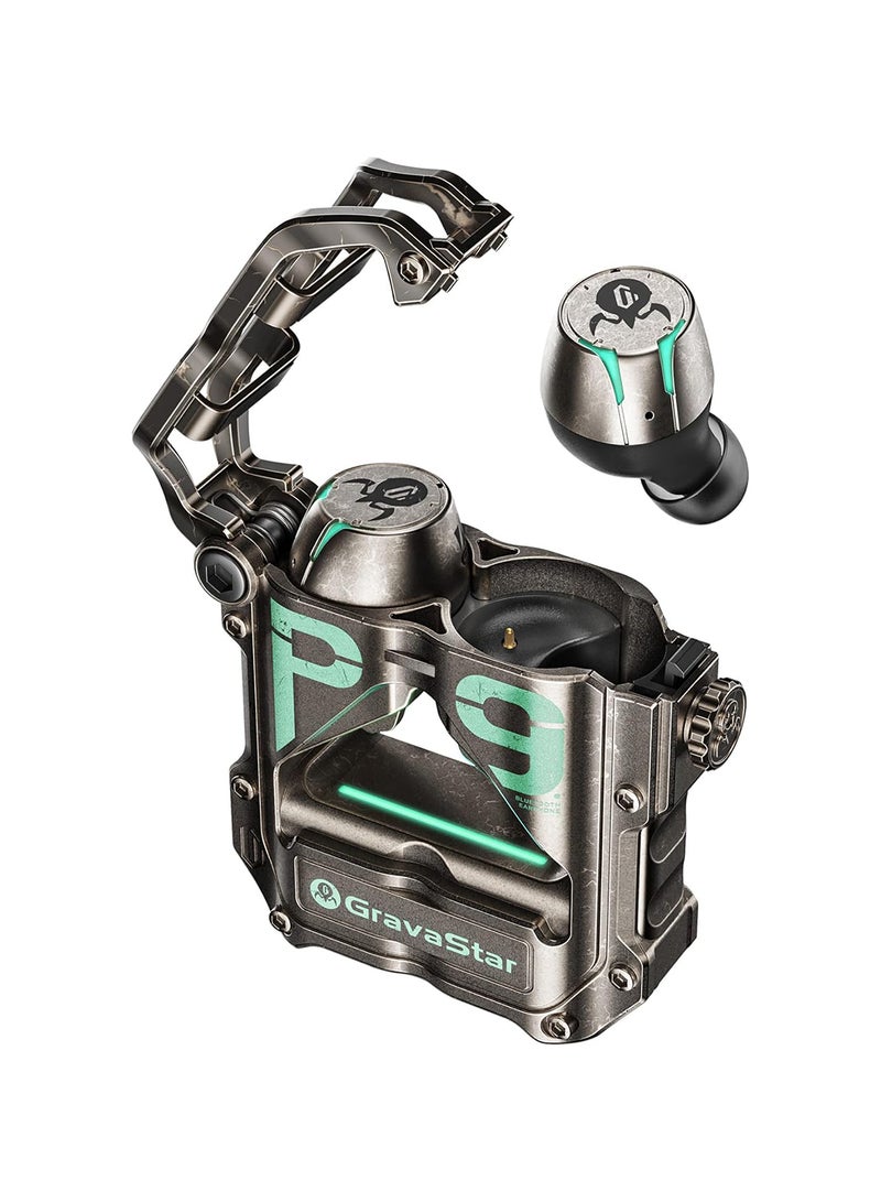 جرافا ستار - Gravastar Sirius Pro TWS Earbuds War Damaged Grey - Image 1