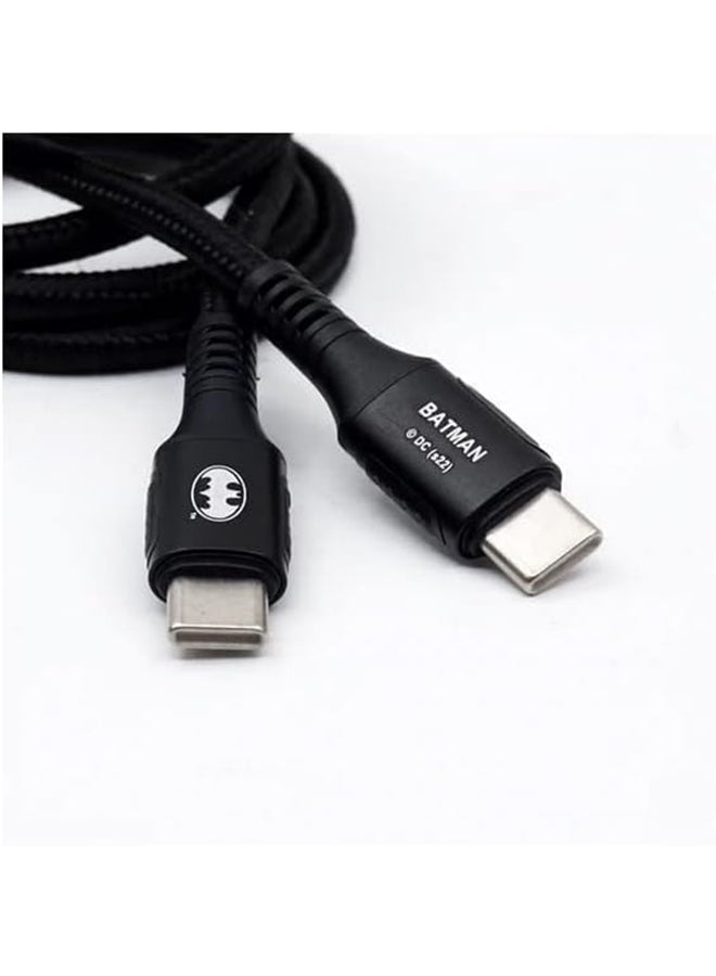 تاتش مت - BATMAN Type-C to Type-C PD Fast Charging Cable - Image 1