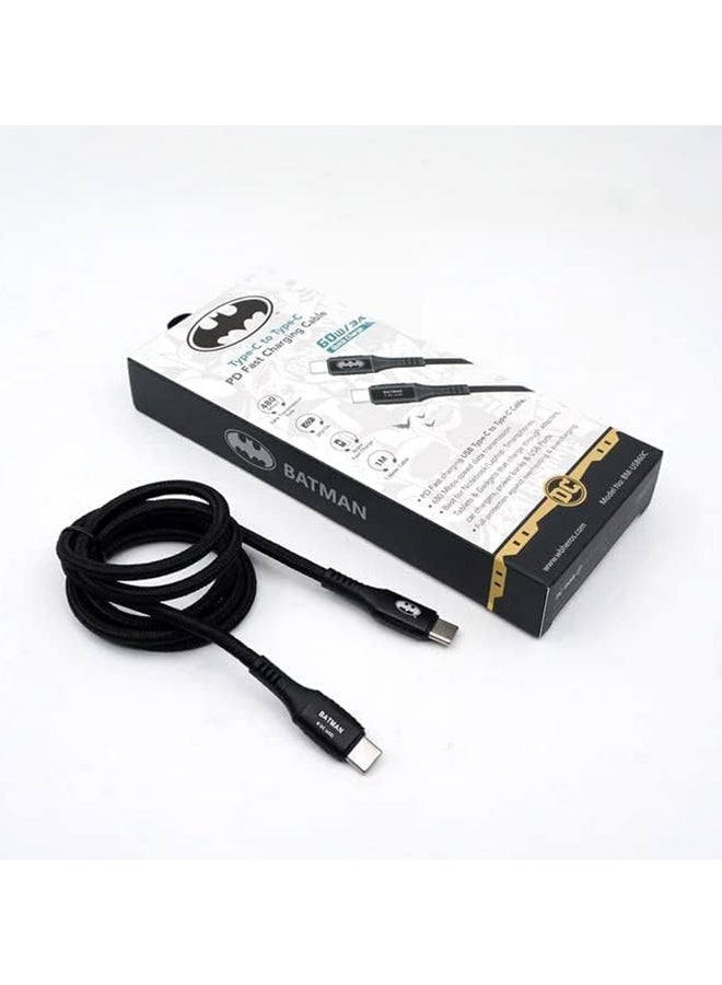 تاتش مت - BATMAN Type-C to Type-C PD Fast Charging Cable - Image 1