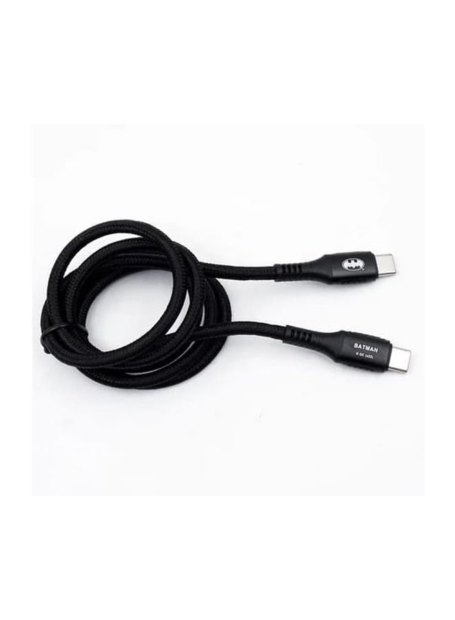 تاتش مت - BATMAN Type-C to Type-C PD Fast Charging Cable - Image 1
