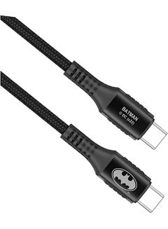 تاتش مت BATMAN Type-C to Type-C PD 60W Fast Charging Cable  - Image 1