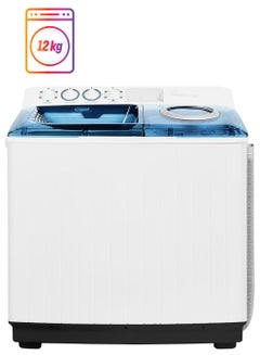 Semi Automatic Washing Machine With Lint Filter 12 kg KSGW1255 White - pnsku/N70071517V/45/_/1740992082/ed3ab1fd-21c2-4312-80ca-7ca75357c499