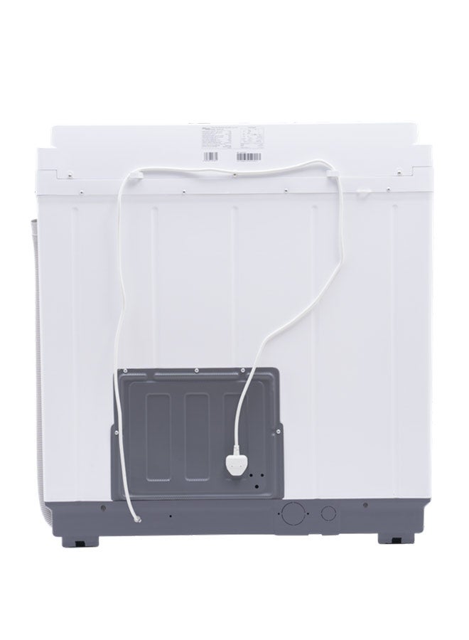 سوبر جنرال غسالة نصف أوتوماتيك مزودة بفلتر لينت سعة 12 كجم KSGW1255 لون أبيض - Image 4