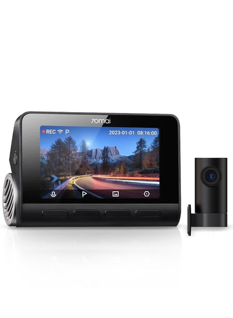 مجموعة كاميرا داش A810-2 رؤية مزدوجة حقيقية بدقة 4K HDR، مسجل GPS مدمج، ADAS، مستشعر Starvis 2 IMX 678 150¬∞ واسع، وضع انتظار اختياري مع كشف الحركة والفاصل الزمني
