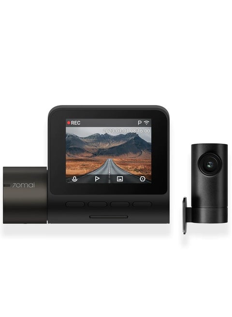 A200 HDR Dual Dash Camera, 1080P HDR Front & 1080P Rear, Night Owl Vision, MaiColour Vivid+, G-Sensor, App Playback & Share, Optional Parking Monitoring