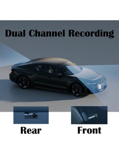 70mai A200 HDR Dual Dash Camera, 1080P HDR Front & 1080P Rear, Night Owl Vision, MaiColour Vivid+, G-Sensor, App Playback & Share, Optional Parking Monitoring  - Image 4