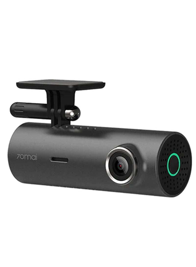 70mai - Dash Cam M300 1296P HD 3D Noise Reduction Vehicle Security Guard-Black - Image 1