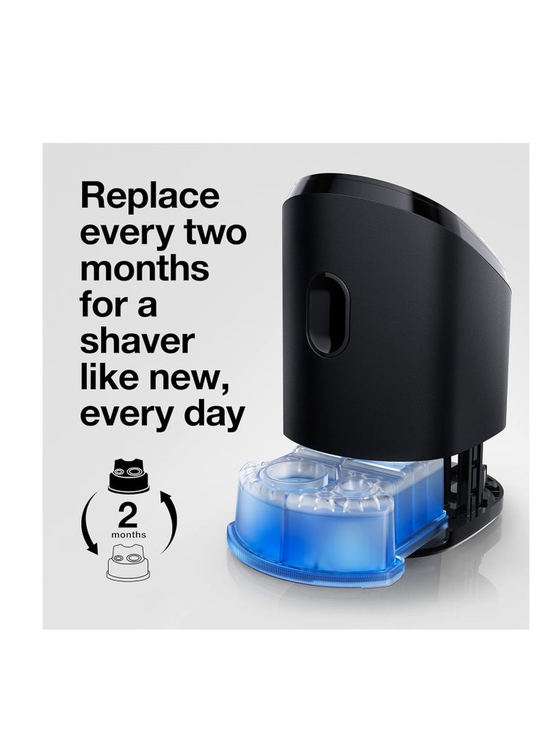 براون تنظيف وتجديد خراطيش إعادة التعبئة CCR، حل منظف بديل لماكينة الحلاقة لنظام التنظيف النظيف والشحن، عبوة من 6 قطع - Image 5